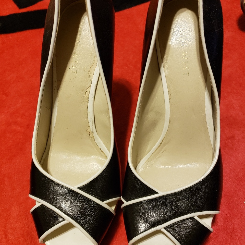 Nine West Platform High Heel Shoes Size 6